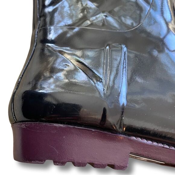 Tommy Hilfiger Women's Vintage Black Rain Boot • Size 6 - Picture 13 of 14